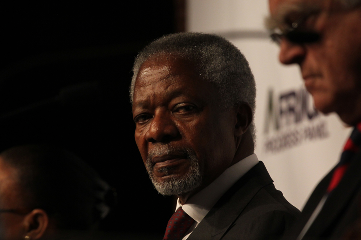 Former UN Secretary General Kofi Annan: 05.26.10, for TimesLIVE